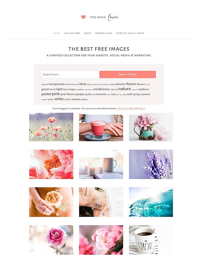 Free Image library thumb preview